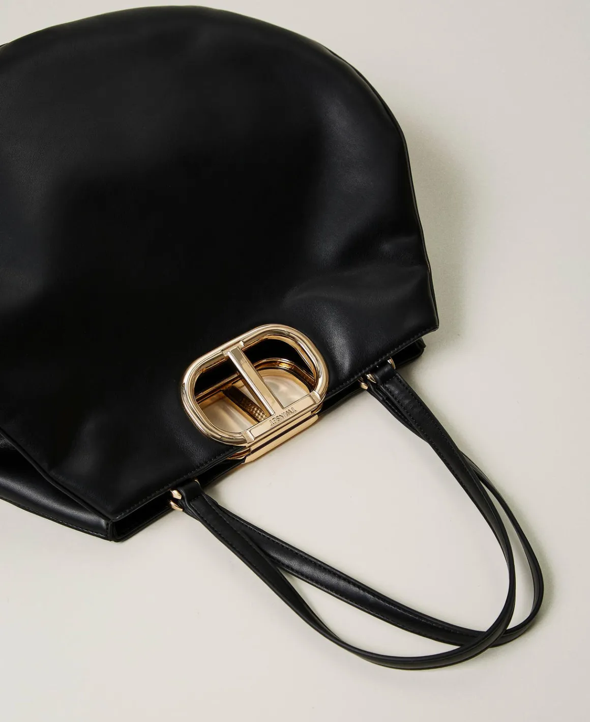 TWINSET Milano Borsa Shopper 'Lila' Con Manico Oval T | Borse Shopping | Borse A Mano