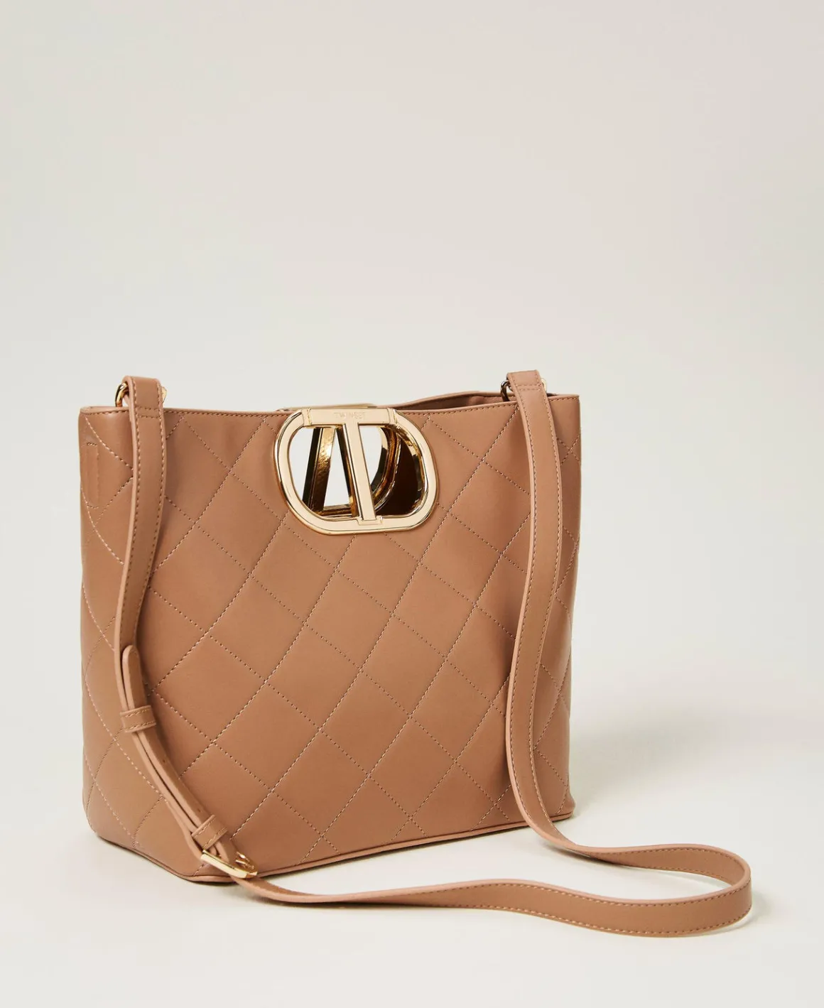 TWINSET Milano Borsa Shopper 'Lila' Trapuntata Con Manico Oval T | Borse Shopping | Borse A Mano