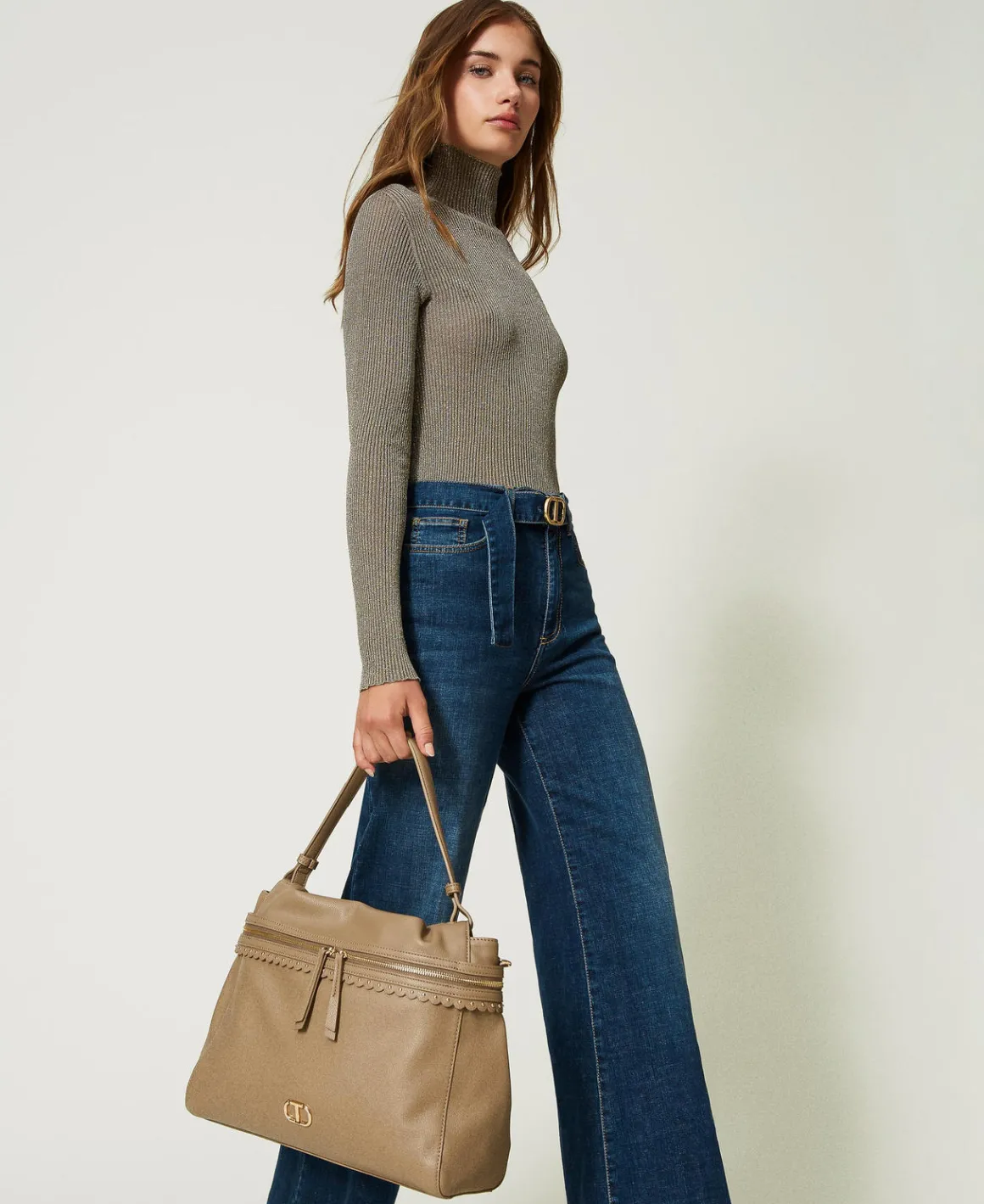 TWINSET Milano Borsa Top Handle ‘Cécile’ Grande | Borse A Mano | Borse A Tracolla