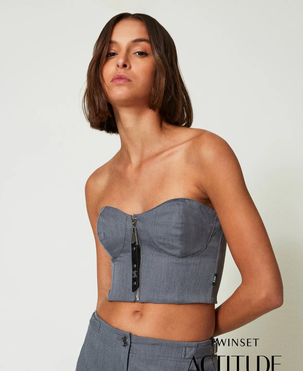 TWINSET Milano Bustino MYFO Con Ricamo | T-Shirt E Top