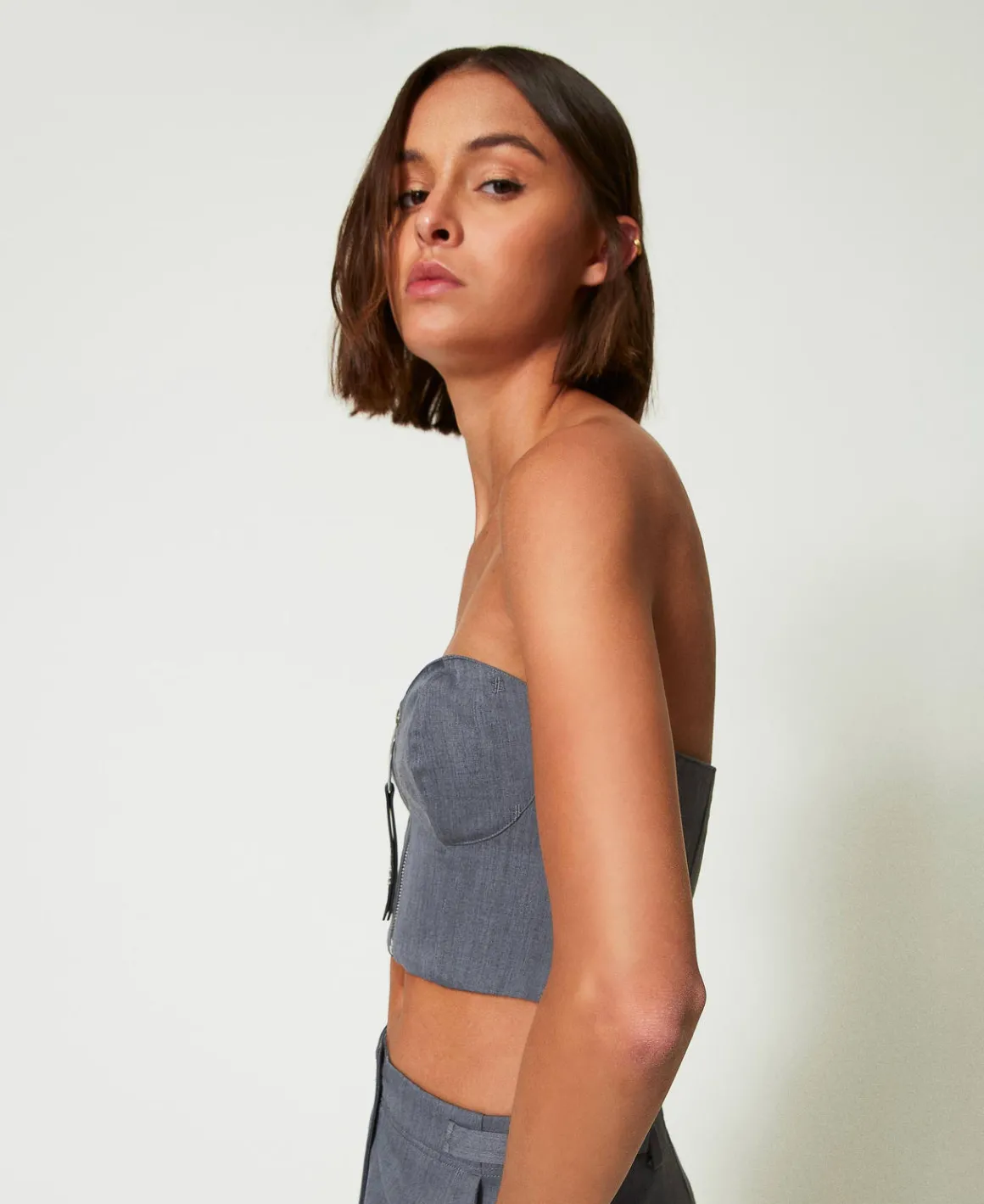 TWINSET Milano Bustino MYFO Con Ricamo | T-Shirt E Top