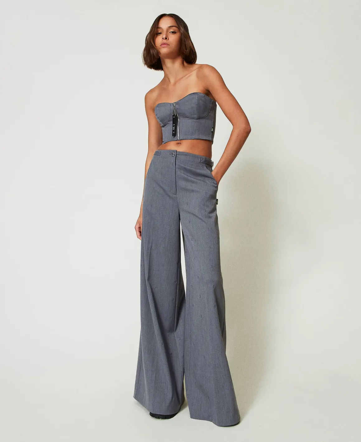 TWINSET Milano Bustino MYFO Con Ricamo | T-Shirt E Top