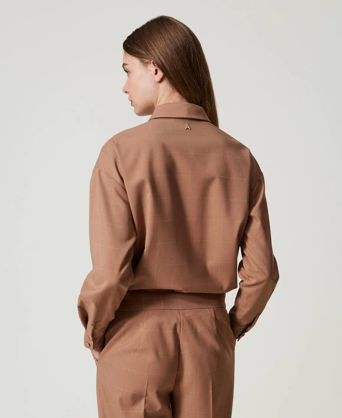 TWINSET Milano Camicia Check Con Lurex | Bluse E Camicie