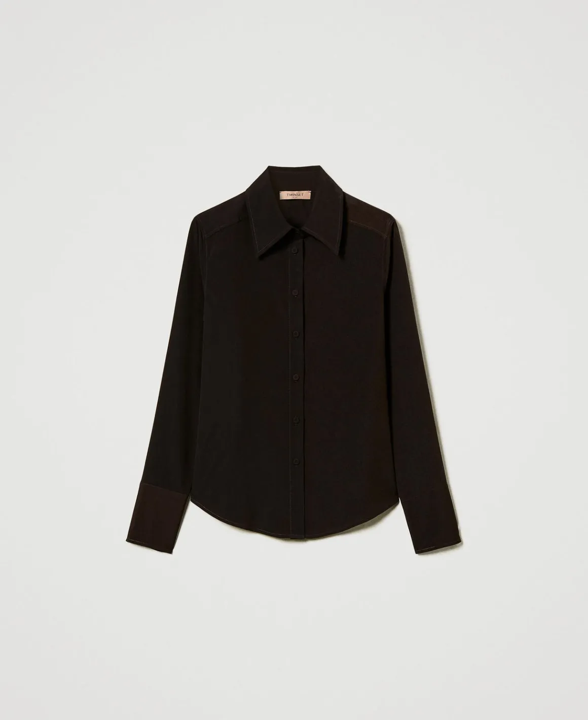 TWINSET Milano Camicia In Crêpe De Chine | Bluse E Camicie