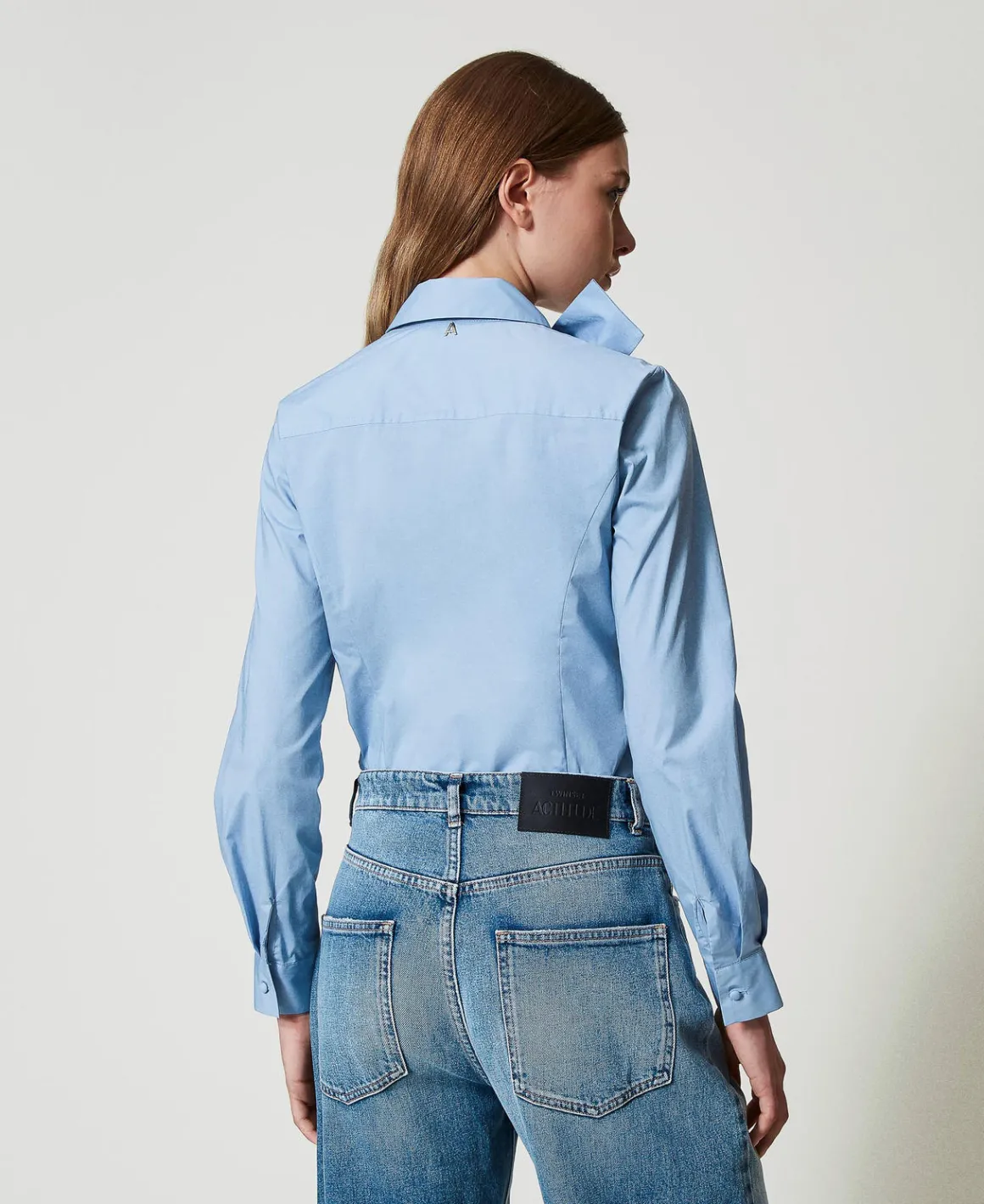 TWINSET Milano Camicia In Popeline Con Fiocco | Bluse E Camicie