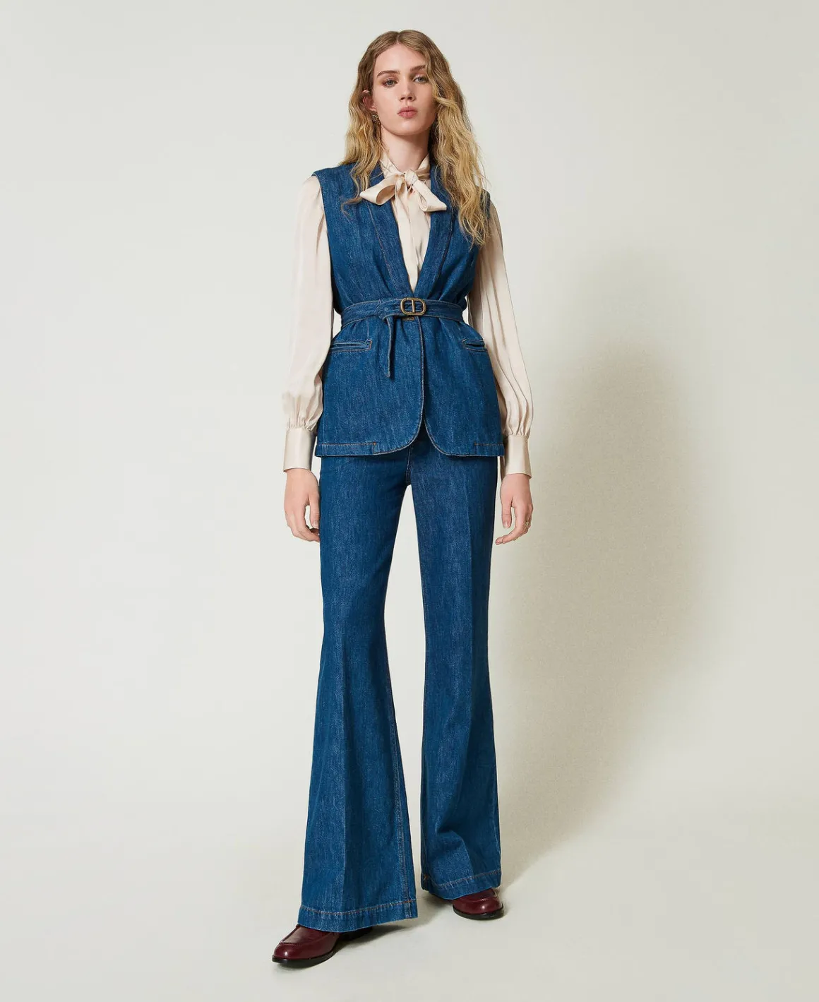 TWINSET Milano Camicia In Raso Con Fiocco | Bluse E Camicie