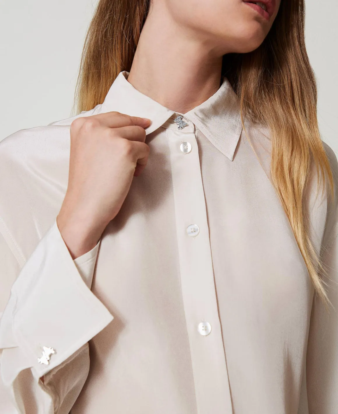 TWINSET Milano Camicia MYFO In Satin | Bluse E Camicie