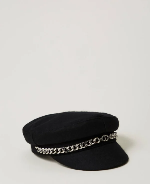 TWINSET Milano Cappello Basco In Panno | Accessori