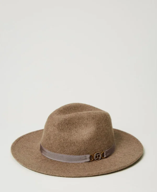 TWINSET Milano Cappello In Panno Con Oval T | Cappelli