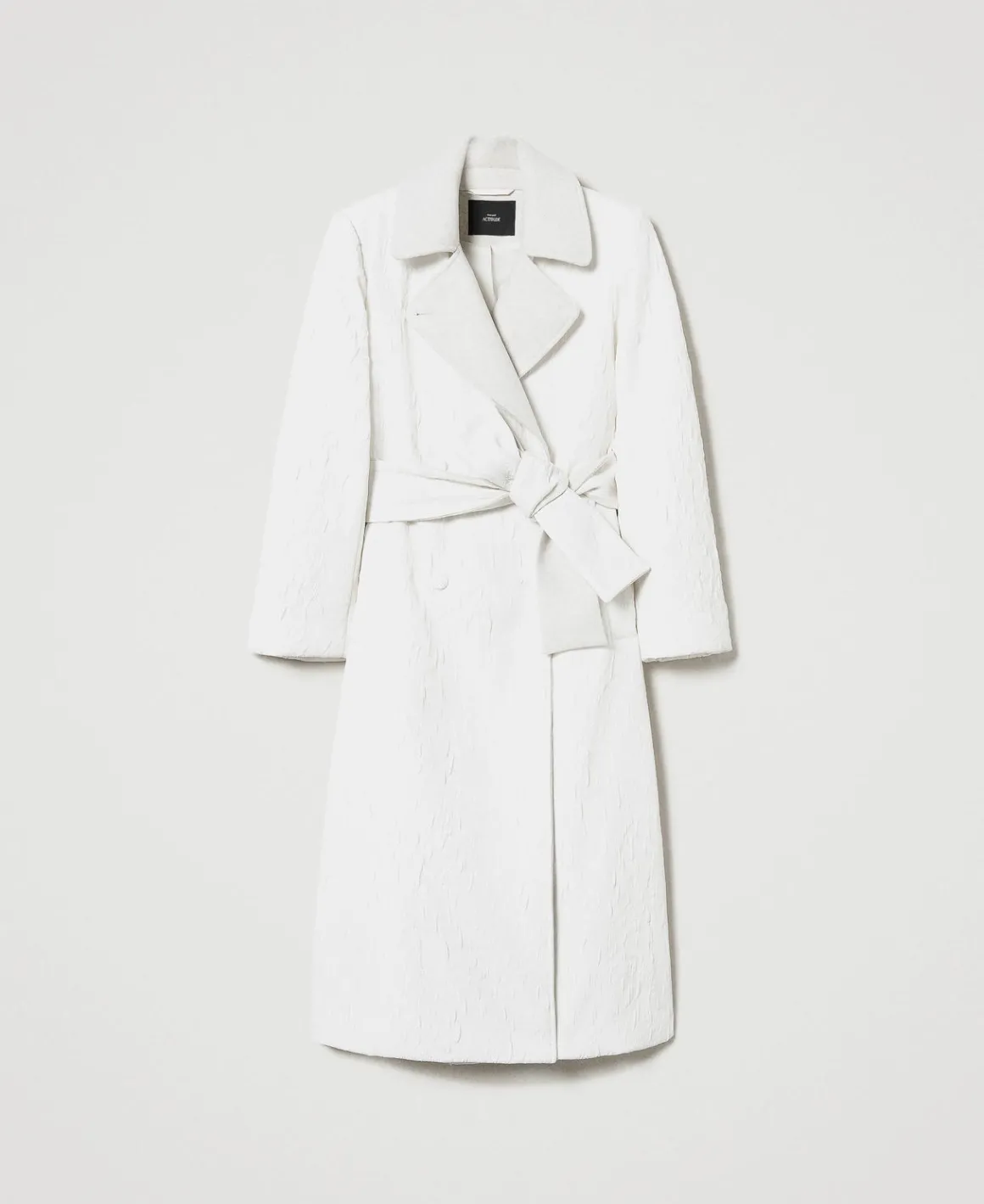 TWINSET Milano Cappotto Doppiopetto Goffrato | Cappotti E Trench