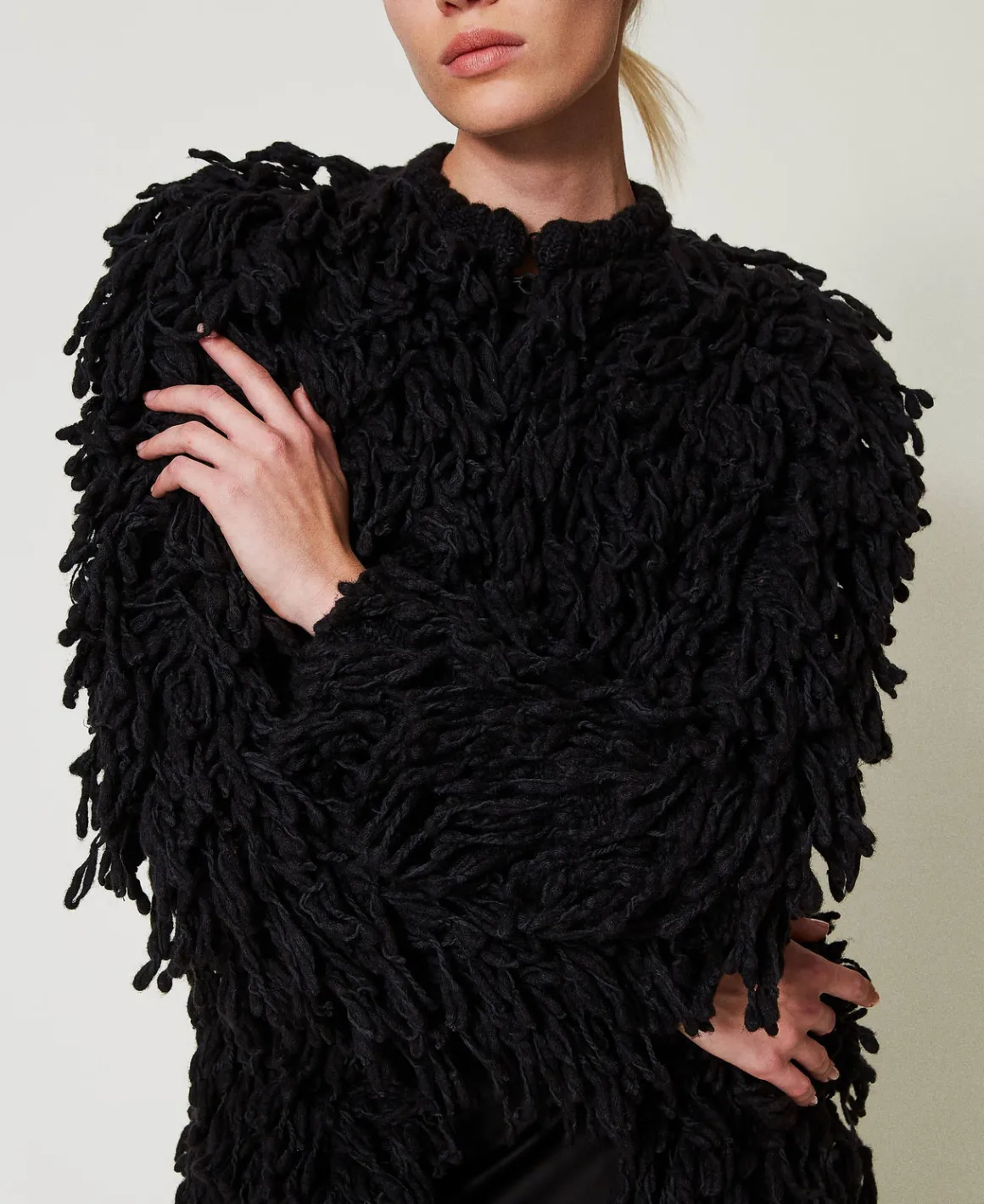 TWINSET Milano Cappotto 'Elizabeth' In Maglia Bouclé | Cappotti E Trench