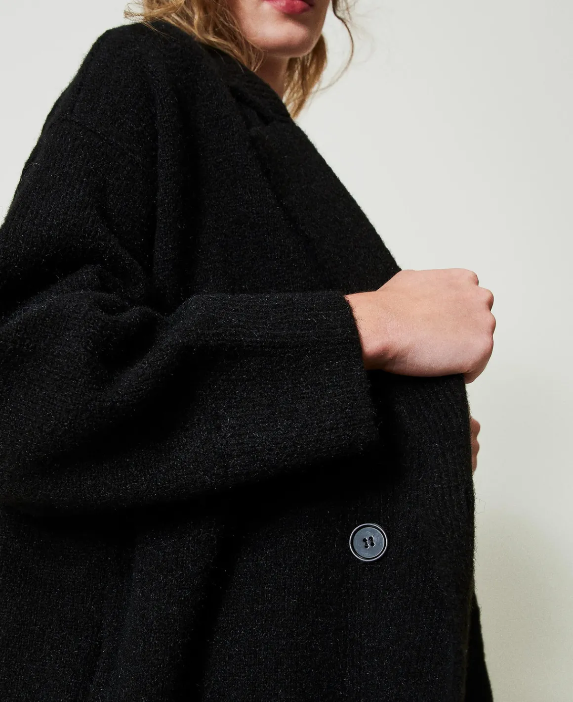 TWINSET Milano Cappotto In Filato Riciclato Bouclé | Cappotti E Trench