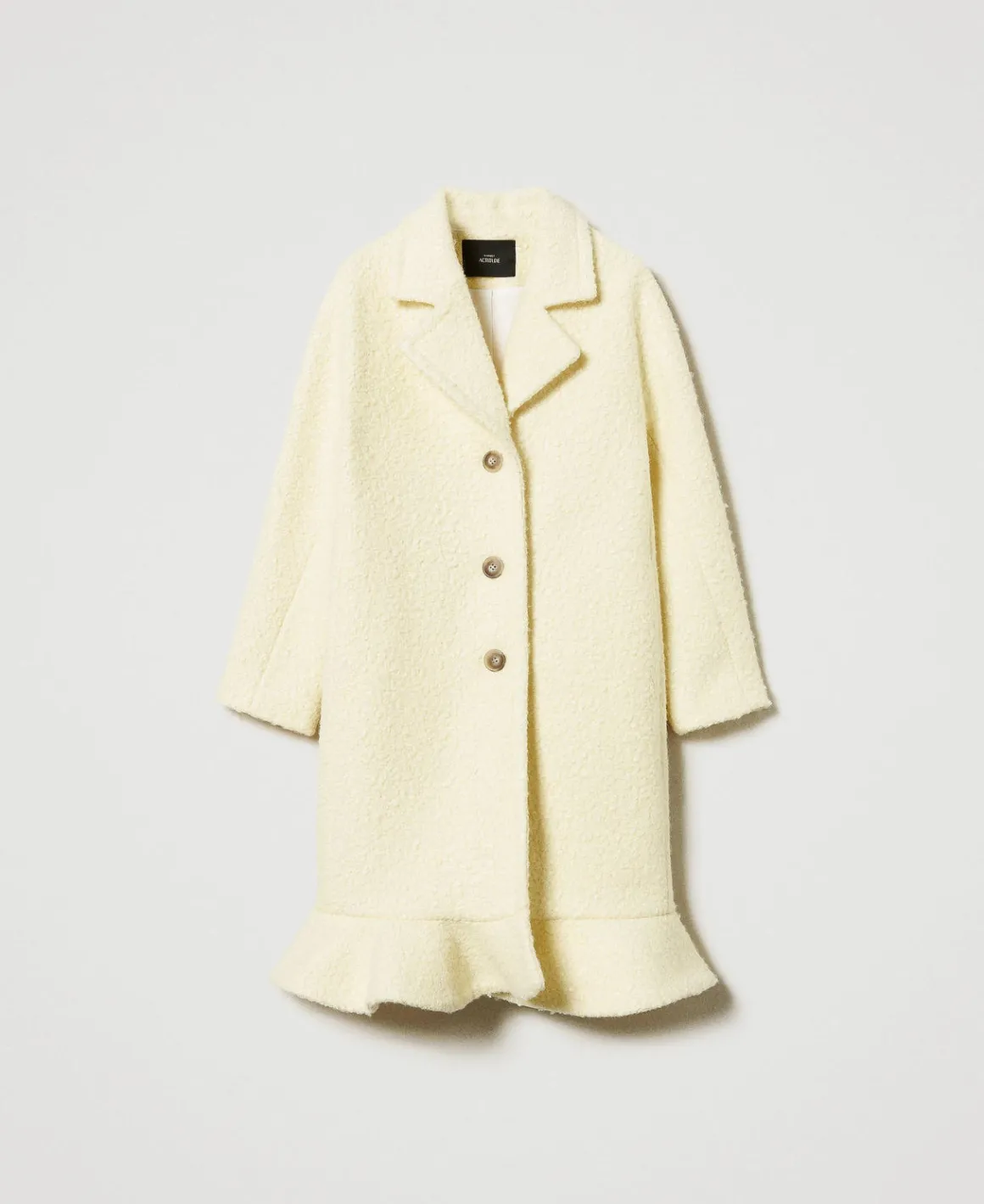 TWINSET Milano Cappotto In Panno Arricciato | Cappotti E Trench