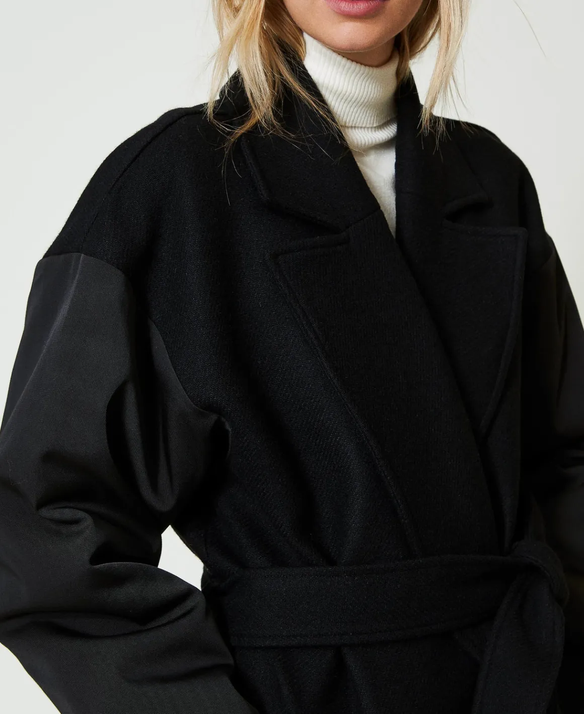 TWINSET Milano Cappotto In Panno Di Misto Lana | Cappotti E Trench