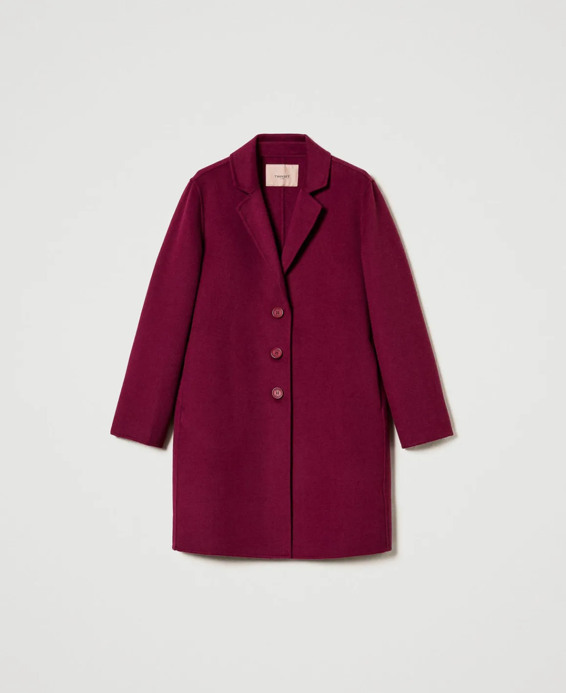 TWINSET Milano Cappotto In Panno Double Misto Lana | Cappotti E Trench