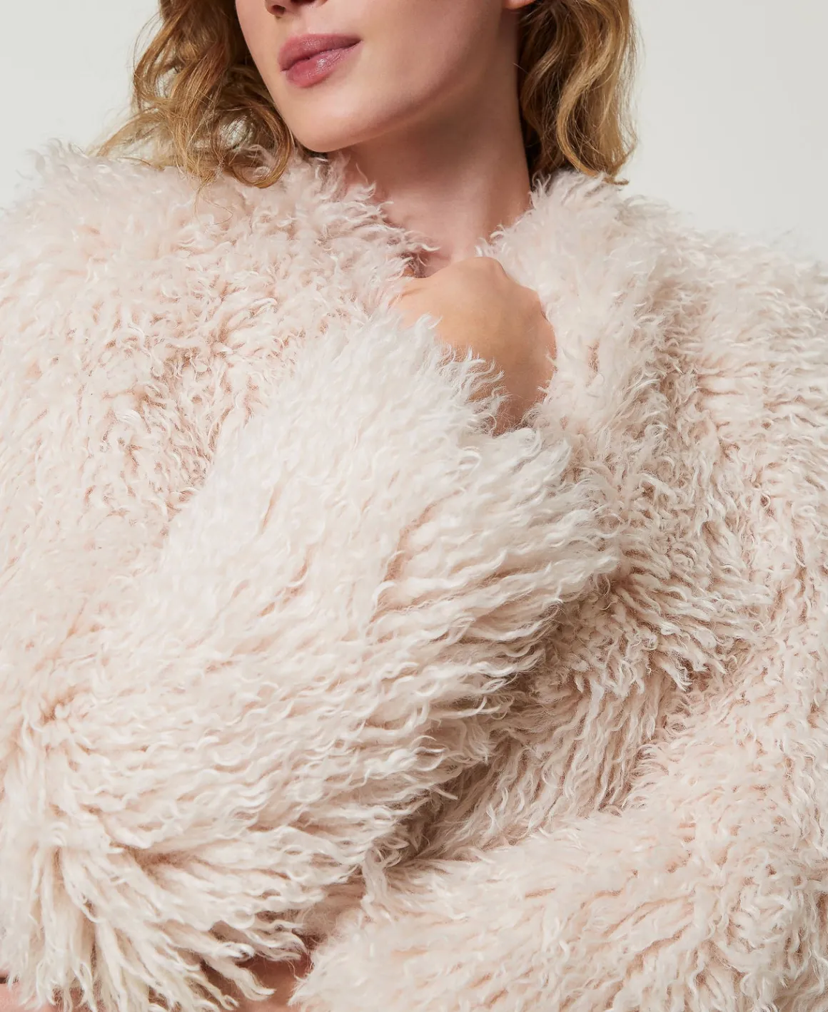 TWINSET Milano Cappotto Lungo In Faux Fur | Cappotti E Trench
