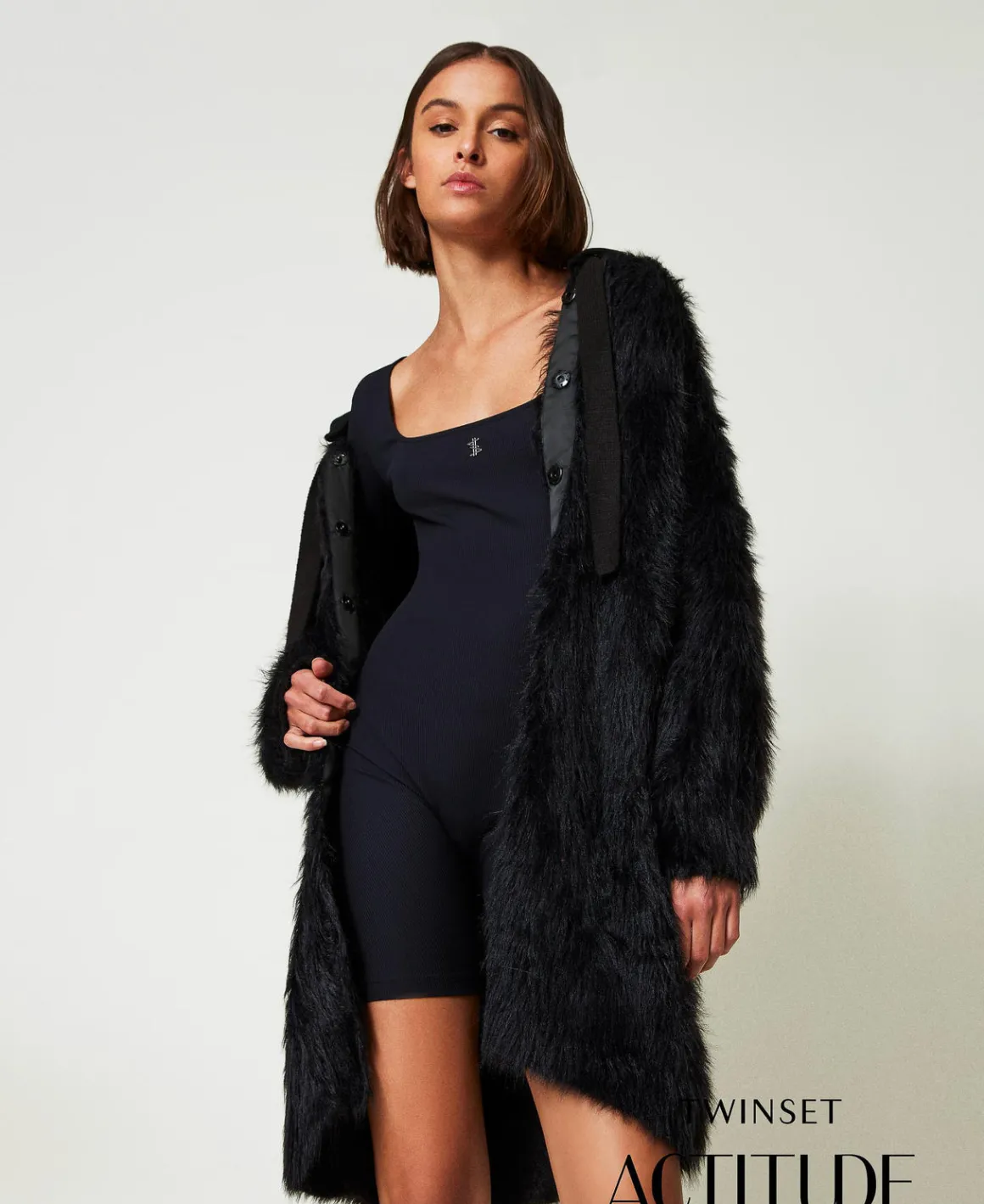 TWINSET Milano Cappotto MYFO In Maglia Con Cappuccio | Cappotti E Trench