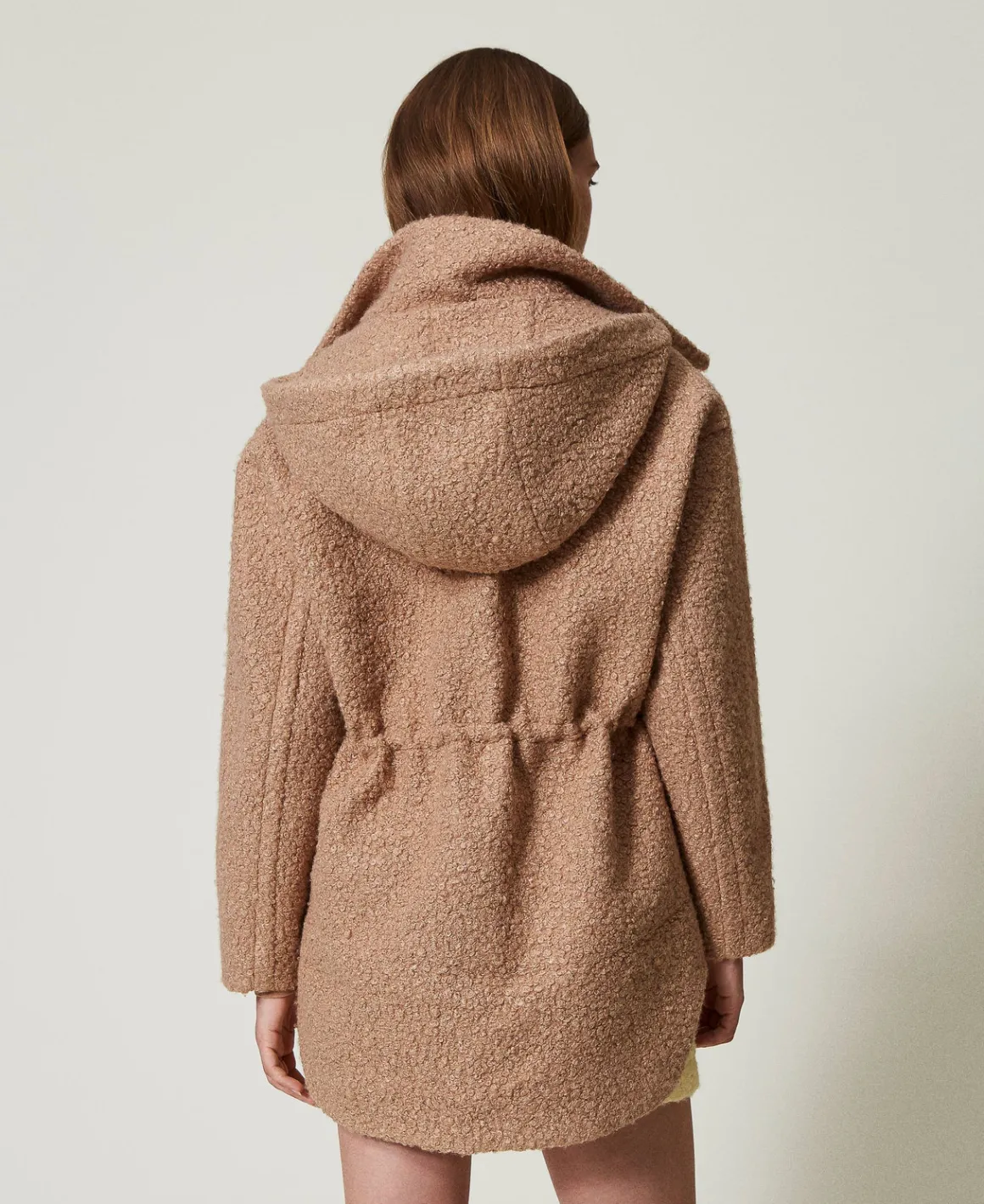 TWINSET Milano Cappotto Parka In Panno Arricciato | Cappotti E Trench