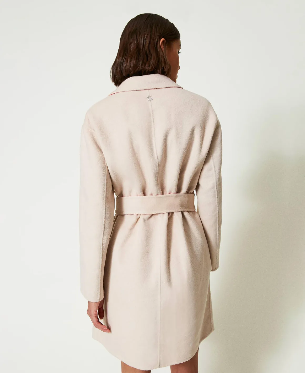 TWINSET Milano Cappotto Reversibile MYFO In Panno Misto Lana | Cappotti E Trench