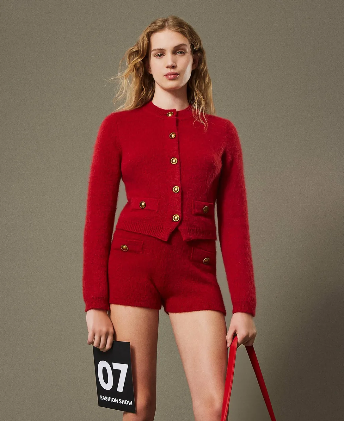 TWINSET Milano Cardigan 'Anne' In Misto Mohair | Maglie E Cardigan