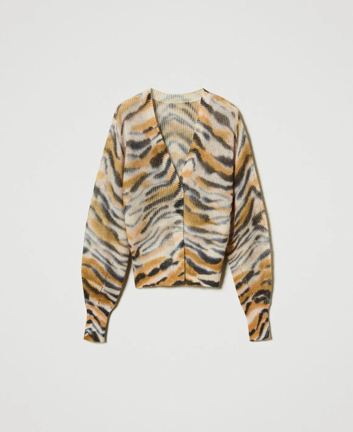 TWINSET Milano Cardigan Doppio Uso In Lana E Alpaca | Maglie E Cardigan