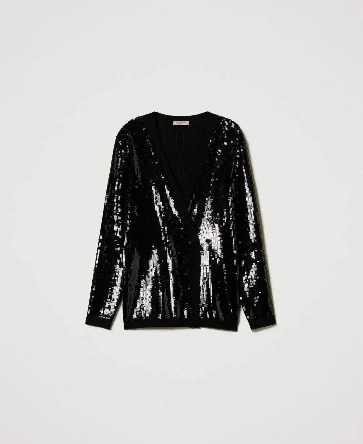 TWINSET Milano Cardigan Doppiopetto In Full Paillettes | Giacche E Piumini | Blazer
