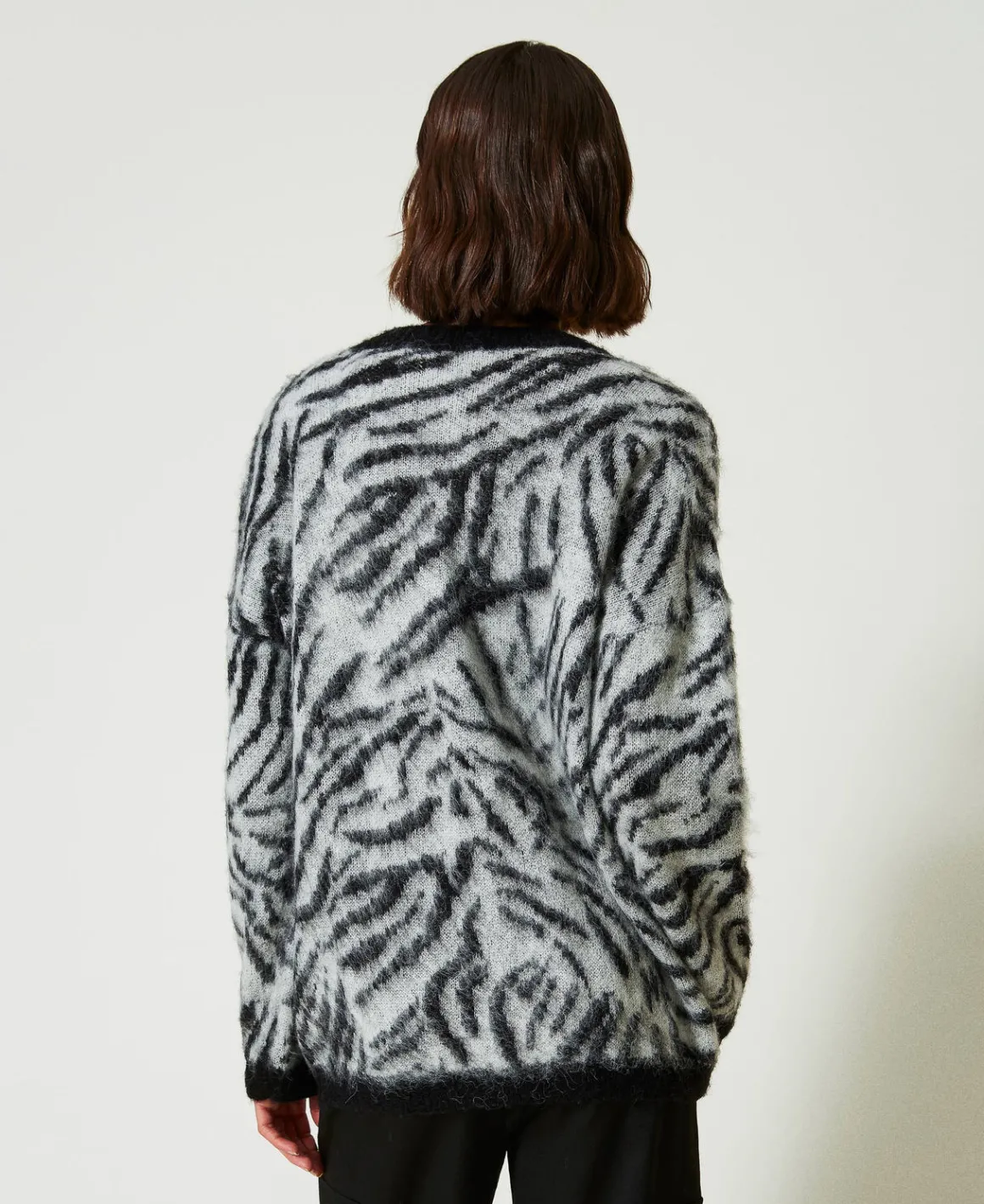 TWINSET Milano Cardigan MYFO Jacquard Animalier | Maglie E Cardigan