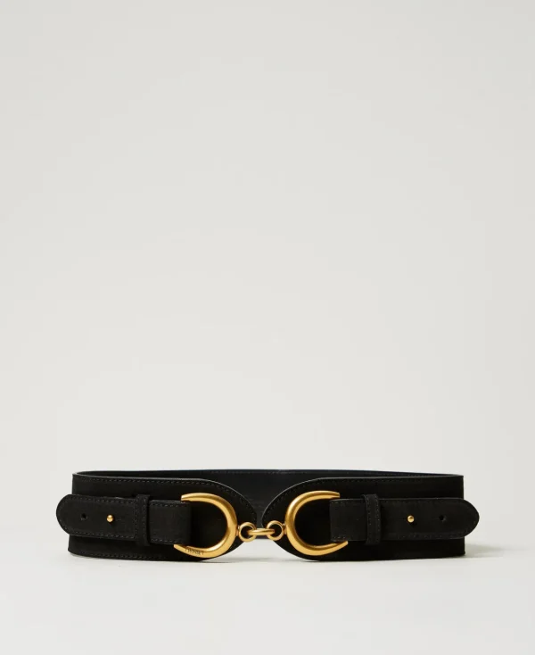 TWINSET Milano Cintura In Pelle Con Morsetto | Cinture