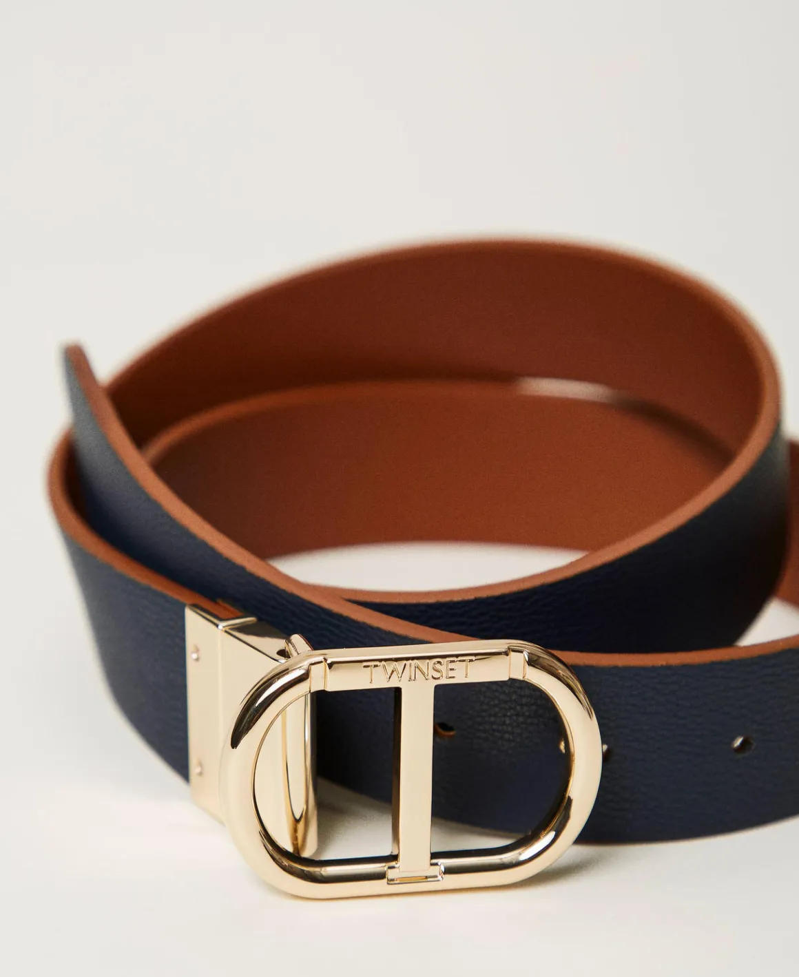 TWINSET Milano Cintura Reversibile Con Fibbia Oval T A Scatto | Cinture