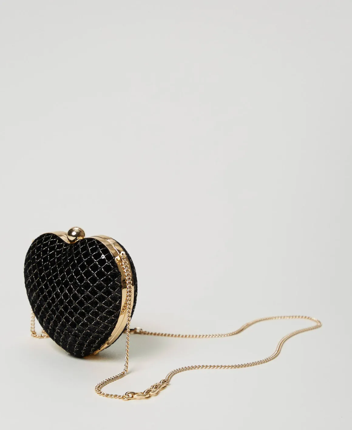 TWINSET Milano Clutch 'Coup De Coeur' In Velluto Ricamato | Borse A Mano | Borse A Spalla