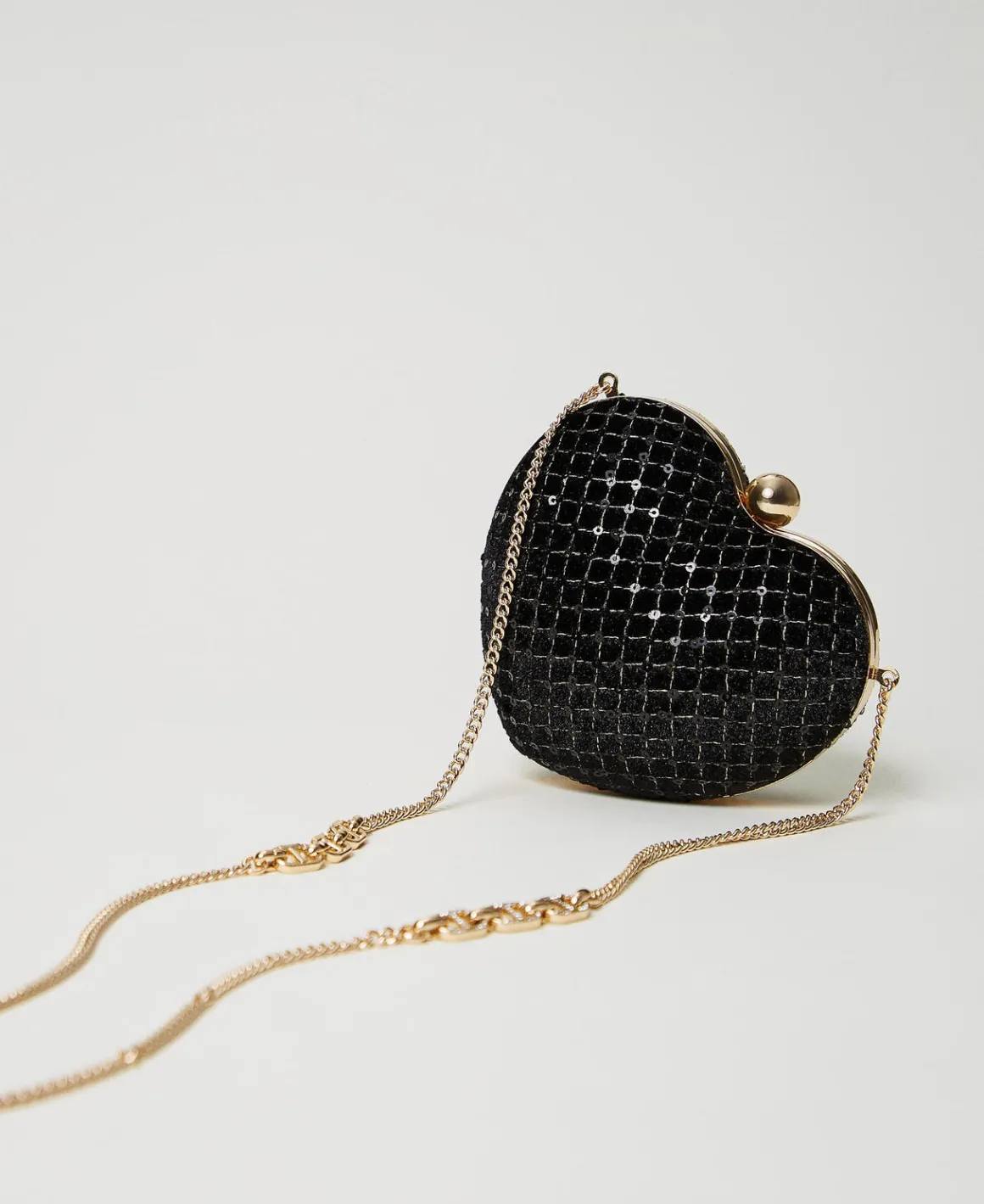 TWINSET Milano Clutch 'Coup De Coeur' In Velluto Ricamato | Borse A Mano | Borse A Spalla