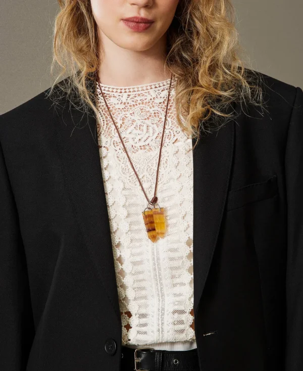 TWINSET Milano Collana Regolabile Con Pietre Pendenti | Bijoux