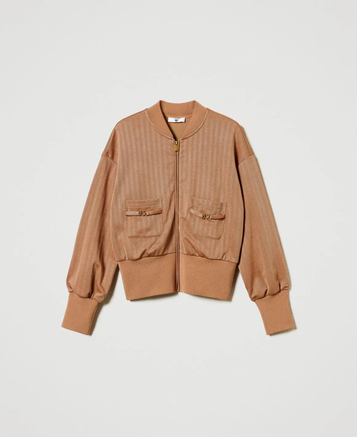 TWINSET Milano Felpa In Tessuto Scuba Jacquard | Felpe