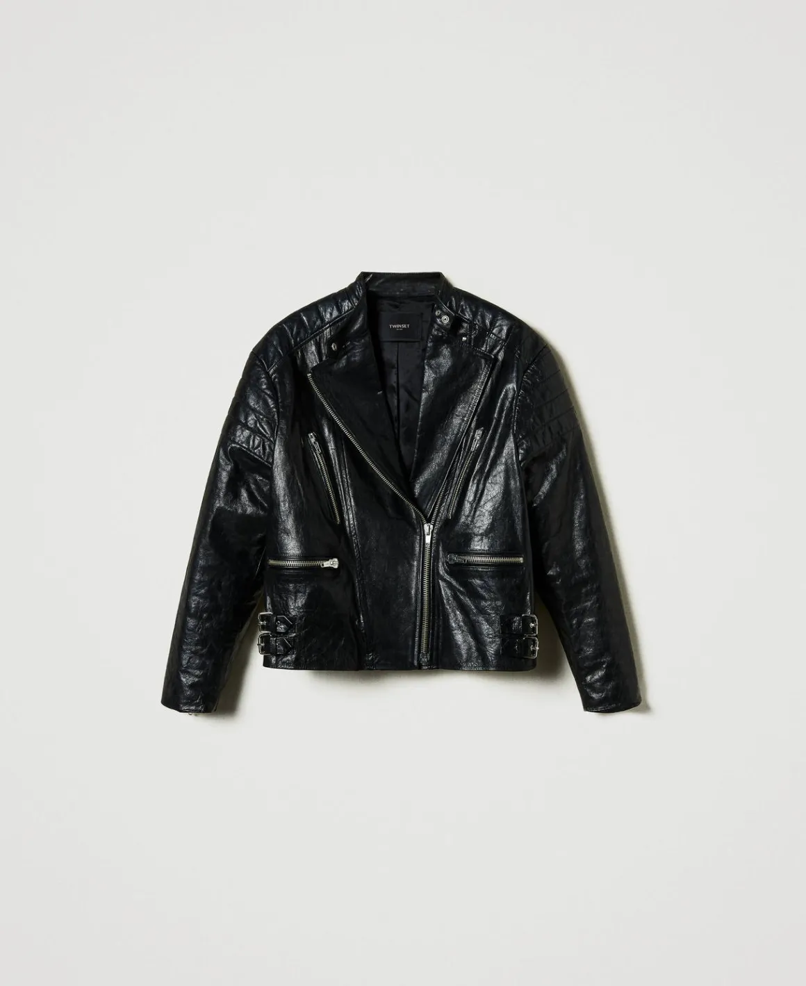 TWINSET Milano Giacca Biker 'Fairfax' In Pelle | Giacche E Piumini