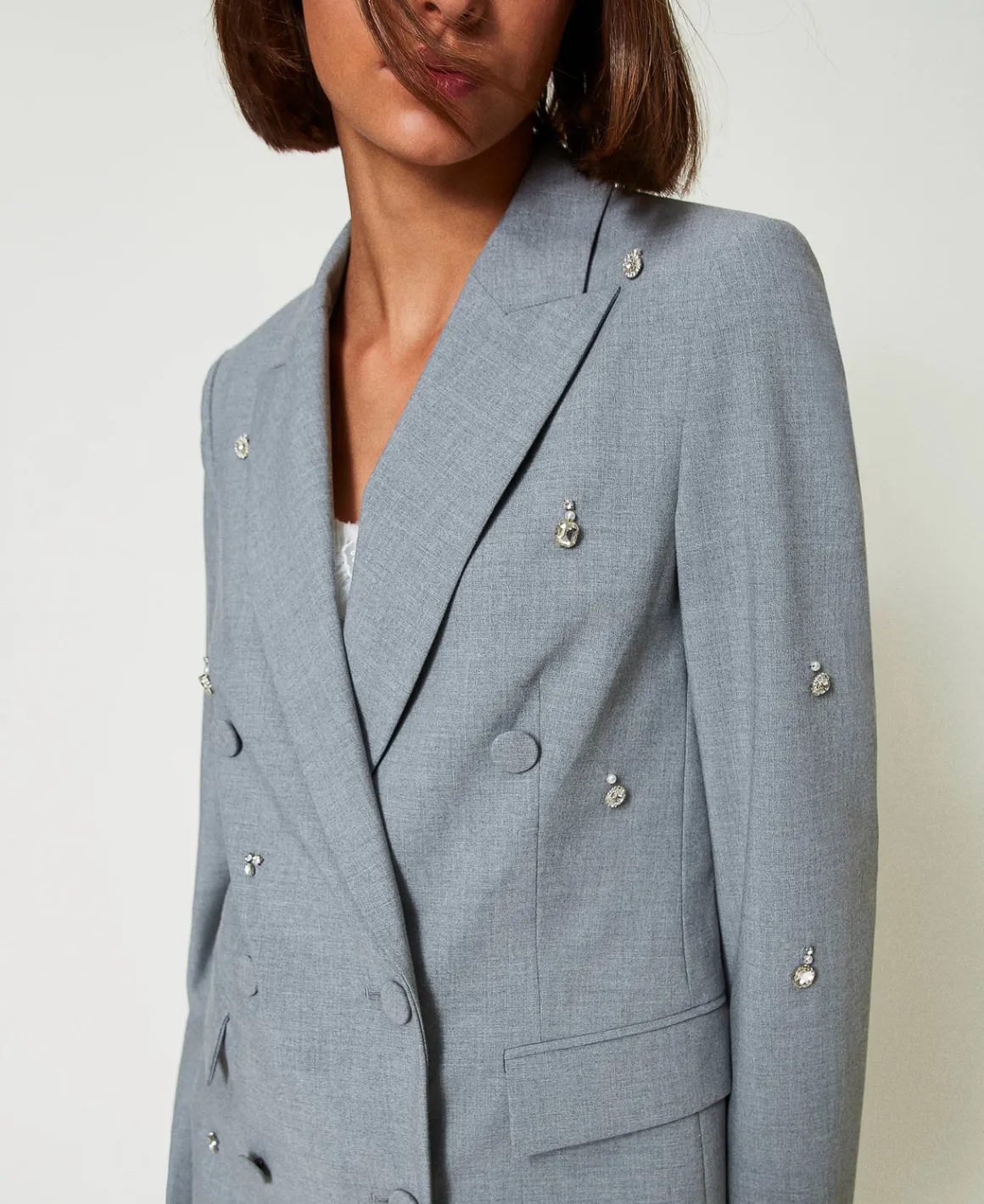 TWINSET Milano Giacca Blazer Con Ricami A Mano | Giacche E Piumini | Blazer