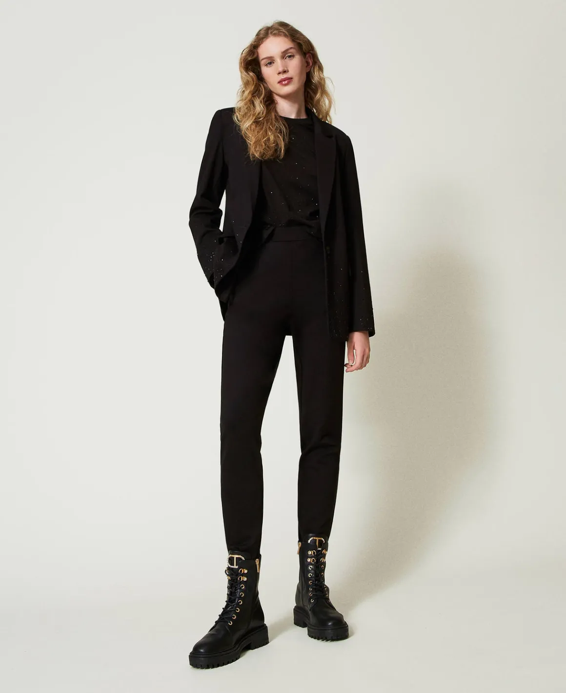 TWINSET Milano Giacca Blazer Con Strass Dégradé | Giacche E Piumini | Blazer