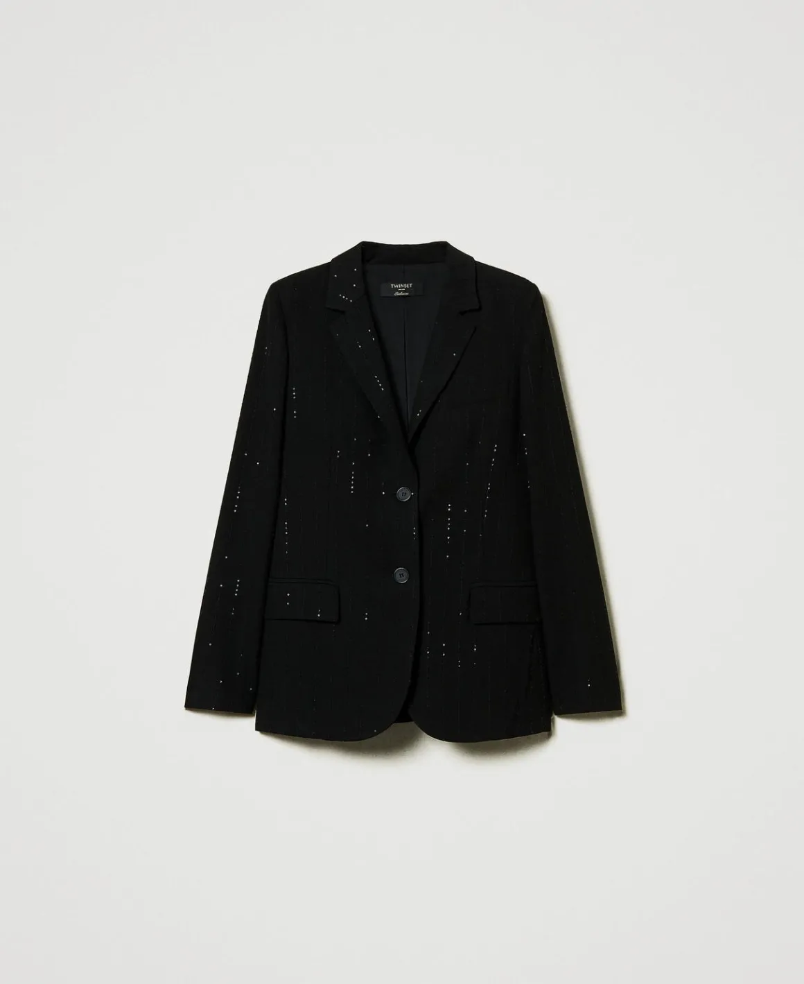 TWINSET Milano Giacca Blazer In Panno Con Paillettes | Giacche E Piumini | Blazer