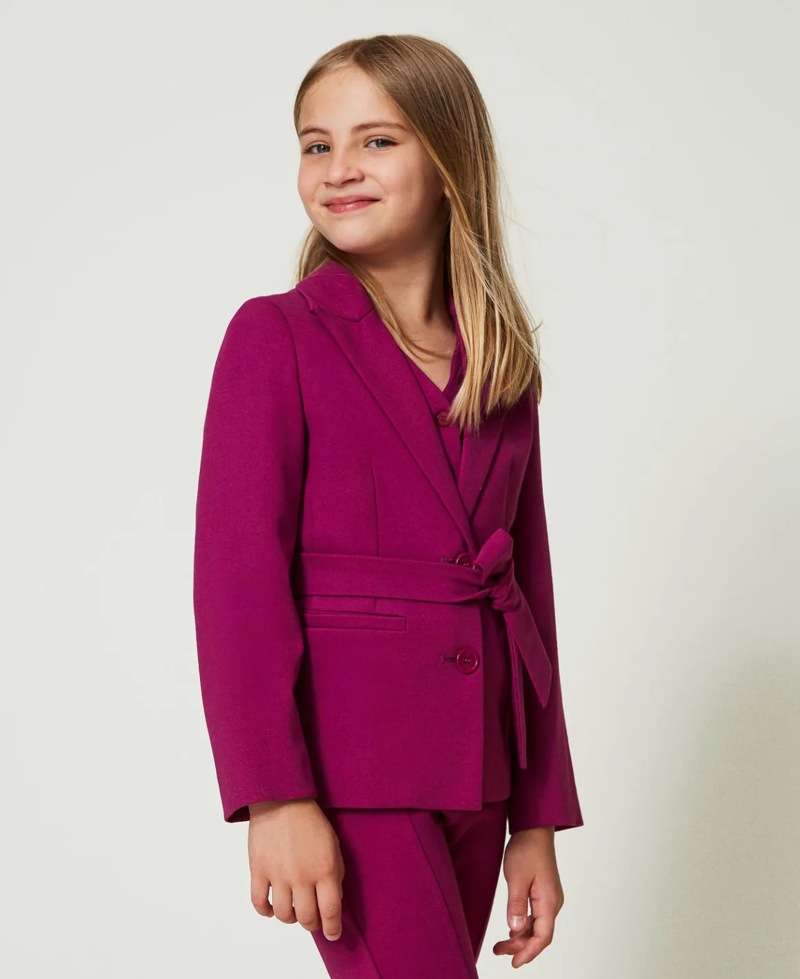 TWINSET Milano Giacca Blazer Monopetto Con Cintura | Giacche E Capispalla