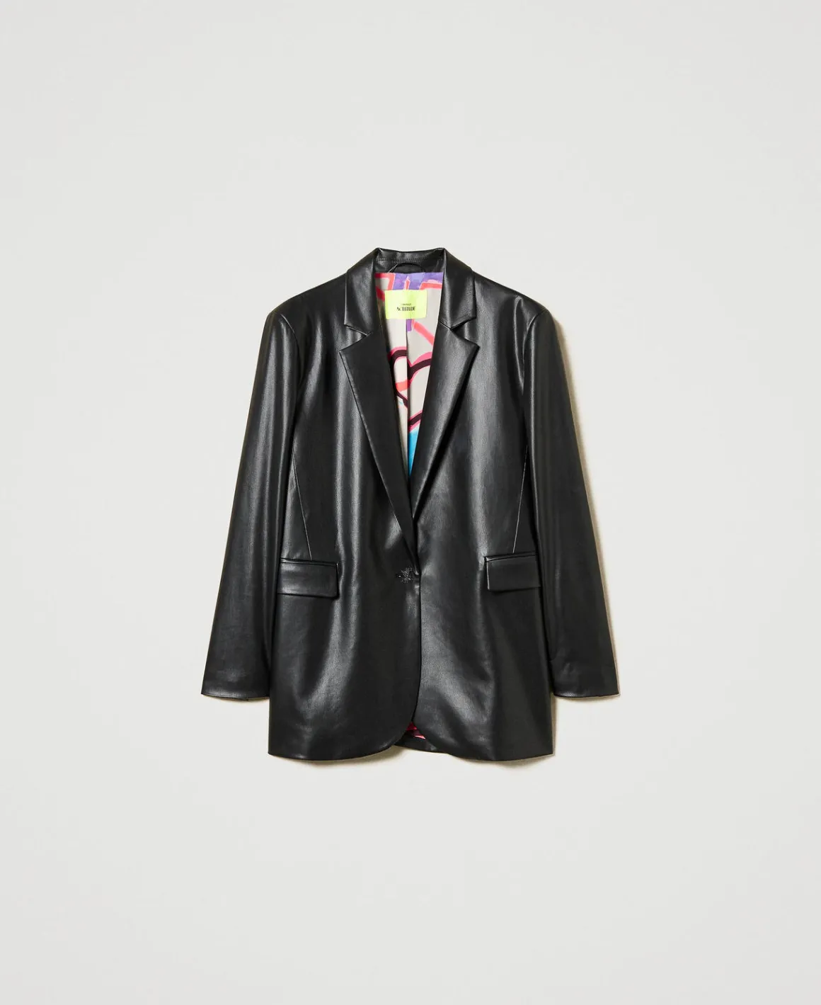 TWINSET Milano Giacca Blazer MYFO Effetto Pelle | Giacche E Piumini | Blazer