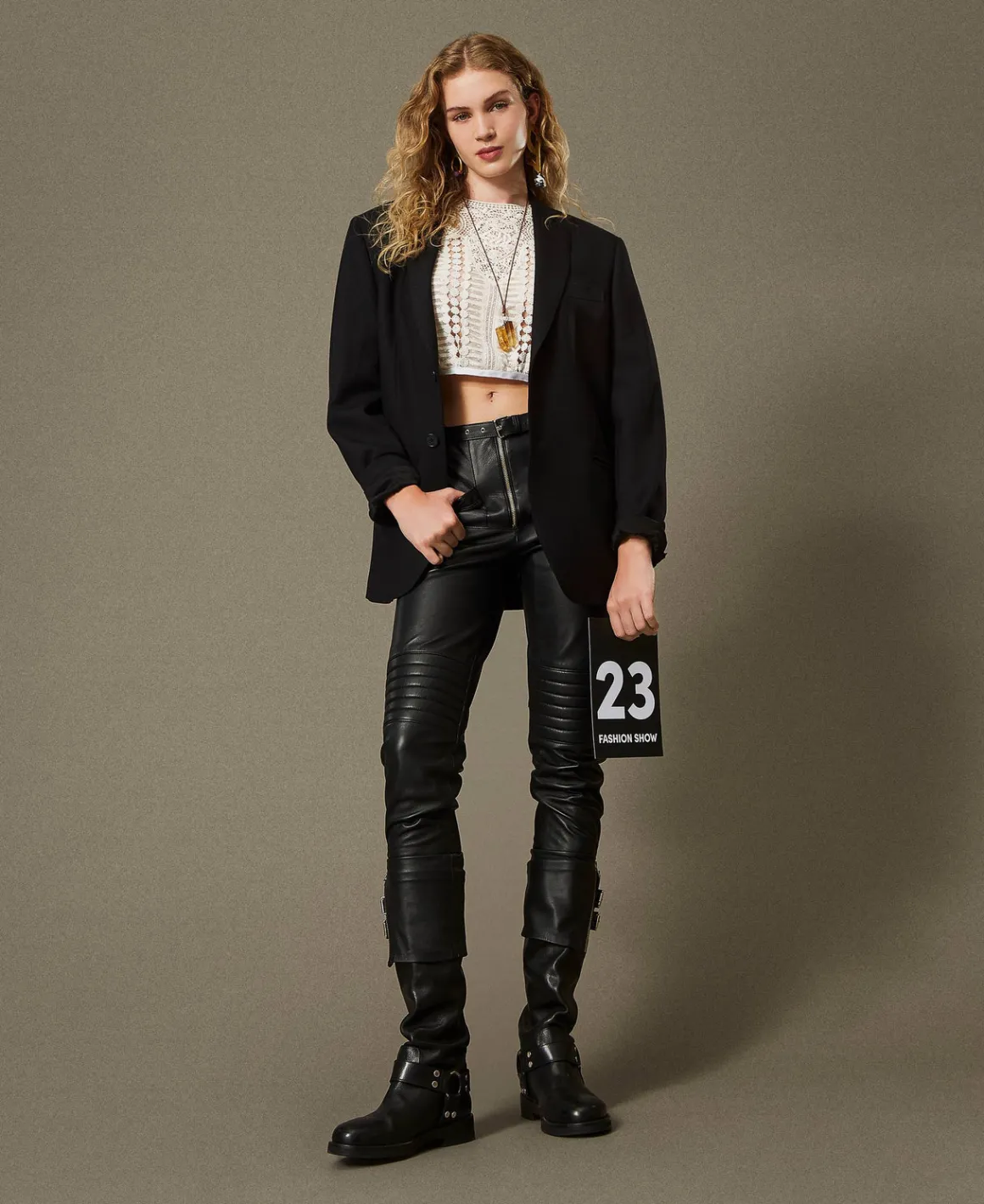 TWINSET Milano Giacca Blazer Sartoriale In Serge Misto Lana | Giacche E Piumini | Blazer