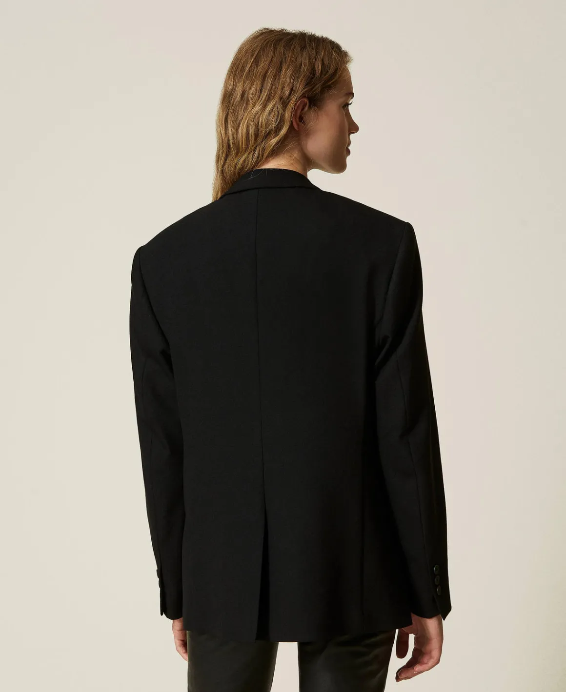 TWINSET Milano Giacca Blazer Sartoriale In Serge Misto Lana | Giacche E Piumini | Blazer