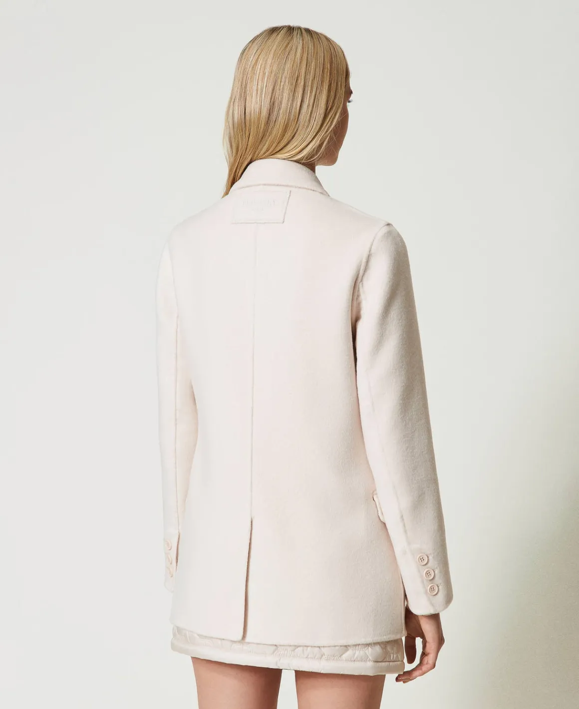 TWINSET Milano Giacca Doppiopetto In Panno Double Misto Lana | Giacche E Piumini | Blazer