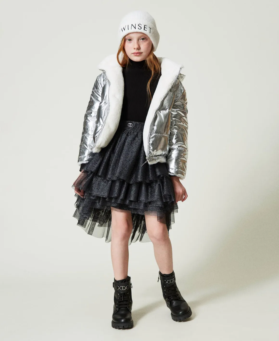 TWINSET Milano Giacca Reversibile In Faux Fur | Giacche E Capispalla