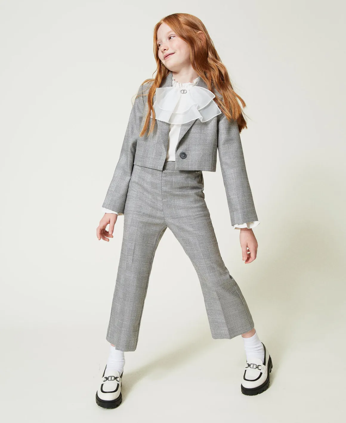 TWINSET Milano Giacca Spencer In Principe Di Galles | Giacche E Capispalla