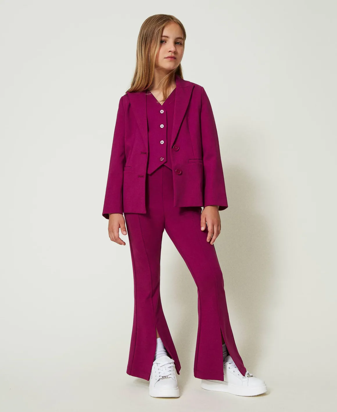 TWINSET Milano Gilet Monopetto Con Bottoni In Tono | Giacche E Capispalla
