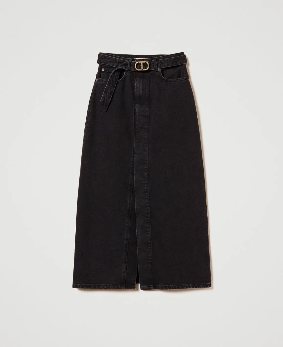 TWINSET Milano Gonna In Jeans Con Cintura | Gonne