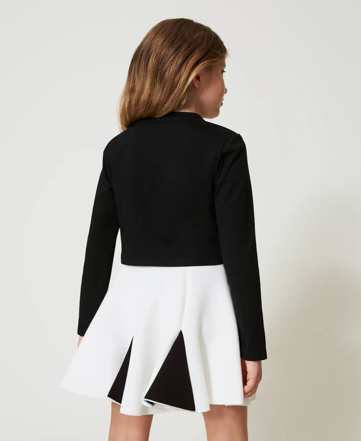 TWINSET Milano Gonna In Tessuto Scuba Bicolore | Gonne