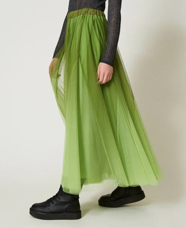 TWINSET Milano Gonna In Tulle Con Stampa Dégradé | Gonne