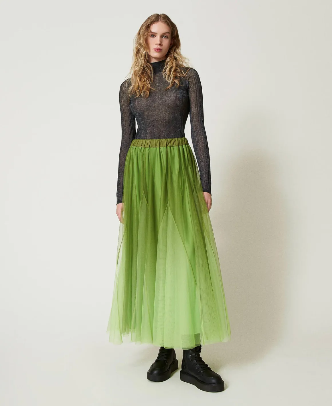 TWINSET Milano Gonna In Tulle Con Stampa Dégradé | Gonne