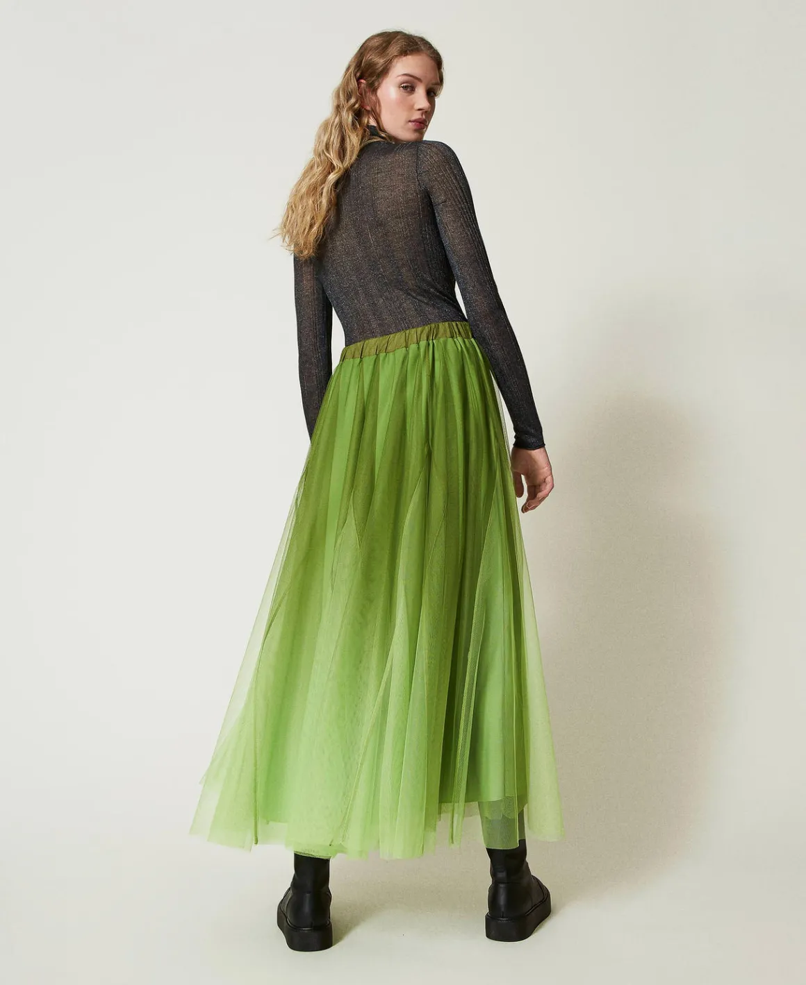 TWINSET Milano Gonna In Tulle Con Stampa Dégradé | Gonne